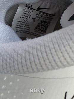 Nike Vapor Untouchable Pro 3 White Black AQ8786-101 Men's Size 13.5