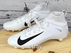 Nike Vapor Untouchable Pro 3 White Football Cleats AO3022-100 men's Size 13.5