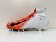 Nike Vapor Untouchable Pro 3 White Orange Football Cleats Size 11.5 Ao3021-118