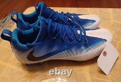 Nike Vapor Untouchable Pro CF Football Cleats Blue White Men's 11.5 922898-141