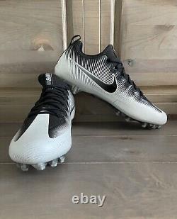 Nike Vapor Untouchable Pro Football Cleats Men's Size 15 Black White Silver