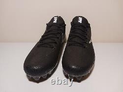 Nike Vapor Untouchable Pro Football Triple Black Cleats Men's 833385-010 RARE