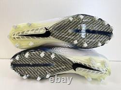 Nike Vapor Untouchable Pro TD 3 White/Blue Football Cleats AO3021-102 Size 11.5