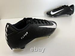 Nike Vapor Untouchable Speed 3 Black Football Cleats Mens Size 10 AO3035-010