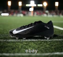 Nike Vapor Untouchable Speed 3 Black Football Cleats SZ 15 A03036010