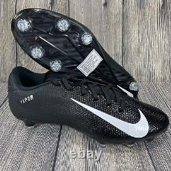 Nike Vapor Untouchable Speed 3 Black/White Football Cleats Mens AO3035-010