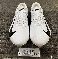 Nike Vapor Untouchable Speed 3 D Football Cleats White AO3035-101 Mens size 13.5