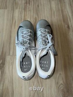 Nike Vapor Untouchable Speed 3 TD Men's Football Cleats White/Metallic Size 13
