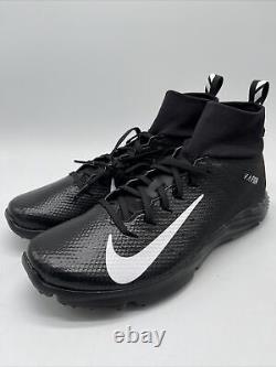 Nike Vapor Untouchable Speed Turf 2 Black White Ao8744-010 Football Size 10
