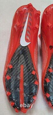 RARE Nike Vapor Untouchable 3 Pro Mens Football Cleats Orange 917165-800 Sz 10.5