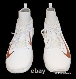 Rare UT LONGHORNS Nike Turf Cleats Team Issue Vapor Untouchable 2 Mens Size 14