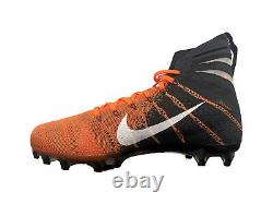 Size 14 Nike Vapor Untouchable 3 Elite Football Cleats Black/Orange AO3006-081