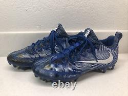 Size 9.5 Nike Men's Vapor Untouchable Pro Football Cleats Blue 833385-411