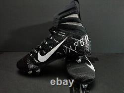 Size 9.5 Nike Vapor Untouchable 3 Elite Flyknit Football Cleats BV6699-001