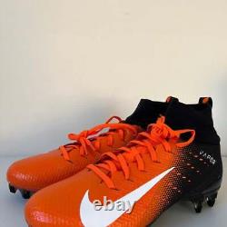 Chaussures à crampons Nike Vapor Untouchable Pro 3 Orange Noir AO3021-081 Taille 11.5 pour Hommes