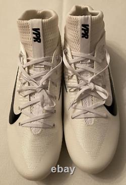 Chaussures de football Nike Vapor Untouchable 2 Cf Blanc Noir 924113-101 Taille 13 pour hommes