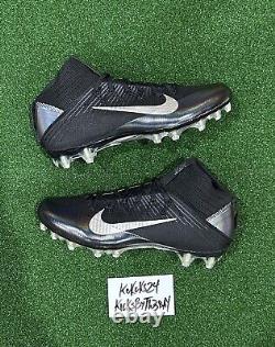 Chaussures de football Nike Vapor Untouchable 2 à crampons noirs 824470 002 pour homme, taille 11.5.