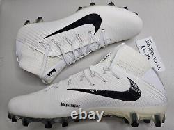 Chaussures de football Nike Vapor Untouchable 2 avec sac à cordon blanc 924113-101, taille 12.