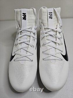 Chaussures de football Nike Vapor Untouchable 2 avec sac à cordon blanc 924113-101, taille 12.