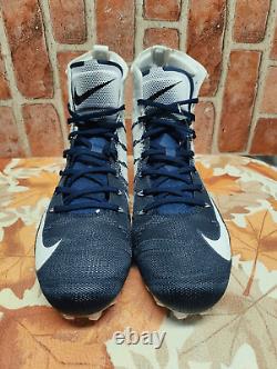 Chaussures de football Nike Vapor Untouchable 3 Elite Flyknit Navy pour hommes, taille 14.5