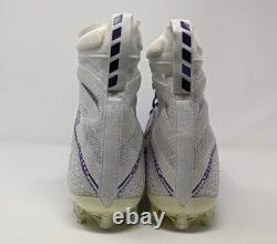 Chaussures de football Nike Vapor Untouchable 3 Elite pointure 10,5 blanc violet AO3006-155