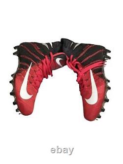 Chaussures de football Nike Vapor Untouchable 3 Elite pour homme Noir Rouge AO3006-060 Taille 10.5