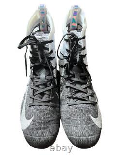 Chaussures de football Nike Vapor Untouchable 3 Elite pour hommes, pointure 9,5, noir et blanc AH7408-102.