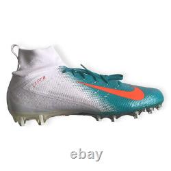 Chaussures de football Nike Vapor Untouchable Pro3 Blanc Vert Orange Hommes 16 AO3021103