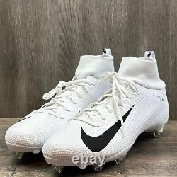 Chaussures de football Nike Vapor Untouchable Pro 3D, taille 9.5, blanc noir Ao3022-100