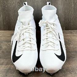 Chaussures de football Nike Vapor Untouchable Pro 3D, taille 9.5, blanc noir Ao3022-100