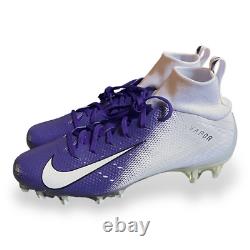 Chaussures de football Nike Vapor Untouchable Pro 3 Blanc Violet AO3021-155 taille 10.5