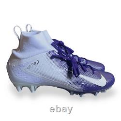 Chaussures de football Nike Vapor Untouchable Pro 3 Blanc Violet AO3021-155 taille 10.5