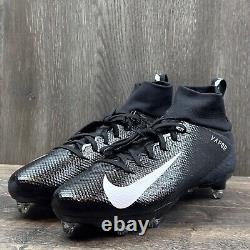 Chaussures de football Nike Vapor Untouchable Pro 3 D, taille 10,5 noir blanc Ao3022-010.
