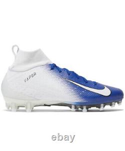 Chaussures de football Nike Vapor Untouchable Pro 3 Hommes 13 Blanc Bleu Royal AO3021-145