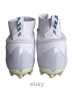 Chaussures de football Nike Vapor Untouchable Pro 3 Miami Blanc Vert Hommes Pointure 16 AO3021103