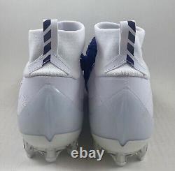 Chaussures de football Nike Vapor Untouchable Pro 3 Violet Blanc AO3021-155 Taille 9 pour Hommes