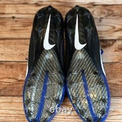 Chaussures de football Nike Vapor Untouchable Pro 3 à crampons bleus AO3021-001 Taille 10.5 pour hommes NEUVES