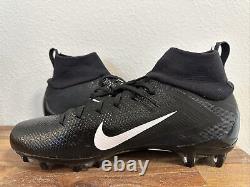 Chaussures de football Nike Vapor Untouchable Pro 3 à crampons noirs AQ8786-010 pour hommes, pointure 11, NEUVES et RARES.