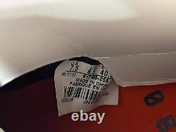 Chaussures de football Nike Vapor Untouchable Pro 3 à crampons noirs et oranges pour hommes, taille 7.5, référence 917165-008.
