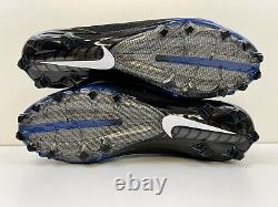 Chaussures de football Nike Vapor Untouchable Pro 3 noires/bleues pour hommes pointure 10,5 AO3021-009