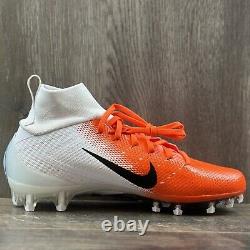 Chaussures de football Nike Vapor Untouchable Pro 3 pour hommes, pointure 10.5, orange AO3021-118.