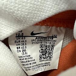 Chaussures de football Nike Vapor Untouchable Pro 3 pour hommes, pointure 10.5, orange AO3021-118.