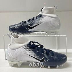 Chaussures de football Nike Vapor Untouchable Pro 3 taille 11 blanc bleu marine Ao3021-102