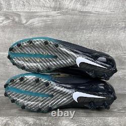 Chaussures de football Nike Vapor Untouchable Pro 3 taille 9,5 noir/bleu-vert/or Ao3021-012