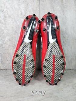 Chaussures de football Nike Vapor Untouchable Pro PF pour hommes, pointure 13, rouge et noir 839924-602