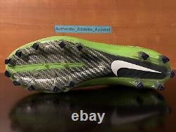 Chaussures de football Nike Vapor Untouchable Pro Seahawks pour hommes, taille 10,5, référence 839924-329
