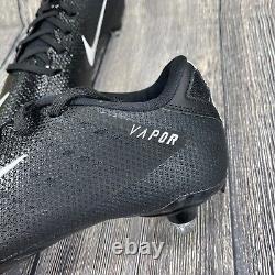 Chaussures de football Nike Vapor Untouchable Speed 3 noires/blanches pour hommes AO3035-010