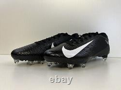 Chaussures de football Nike Vapor Untouchable Speed 3 noires pour hommes, taille 10 AO3035-010