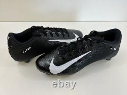 Chaussures de football Nike Vapor Untouchable Speed 3 noires pour hommes, taille 10 AO3035-010