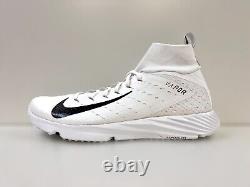 Chaussures de football Nike Vapor Untouchable Speed Turf 2 blanches pour hommes, taille 10, AO8744-100